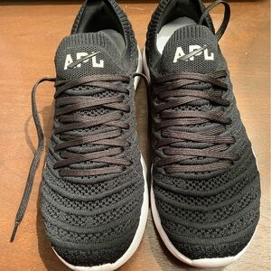 APL Black and White Knit Sneakers